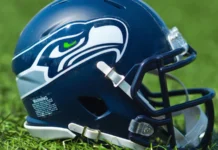 Seattle Seahawks NFL helmet
