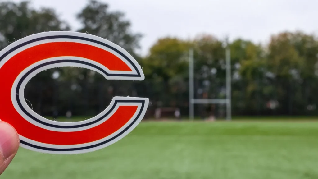 september 16 2021 chicago illinois emblem of a professional american