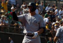 Aaron Judge strengthens Hall of Fame case with milestone Aaron Judge in action