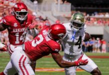 Why Jeremiyah Love and Caleb Downs are at the center of a massive 2026 NFL draft disagreement Jeremiyah Love running through the defense