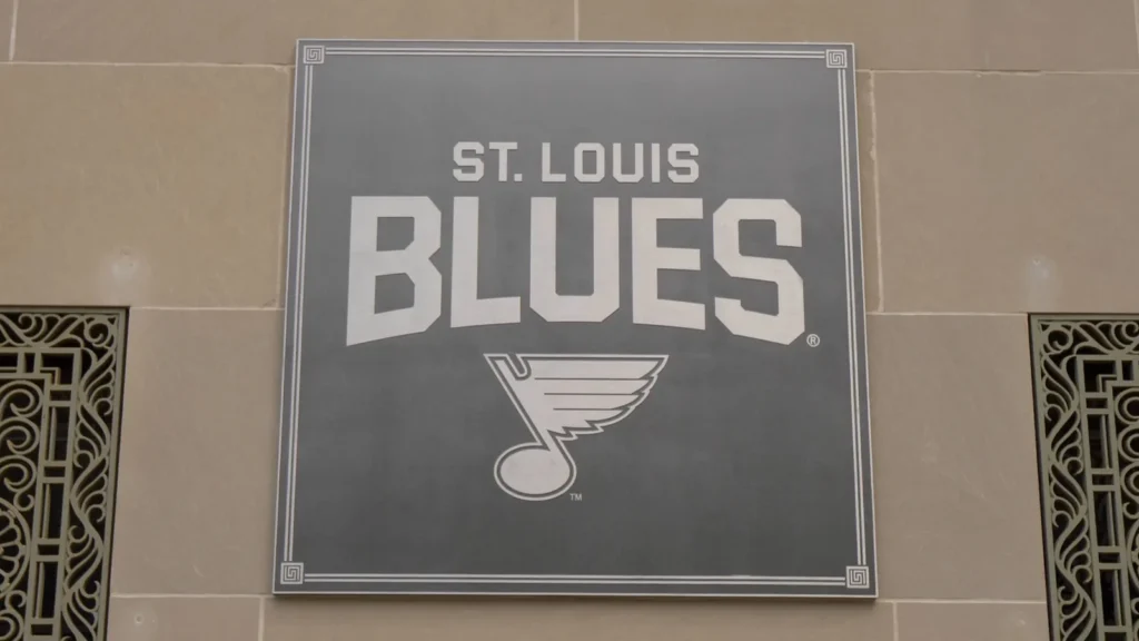 st louis blues sign st louis united states