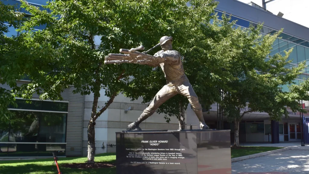 washington dc usa september 2 2021 statue of frank