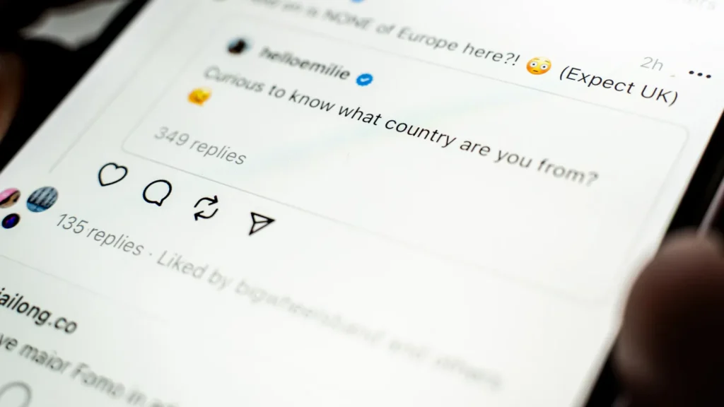 west bangal india  july 5 2023  threads app