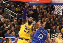 How LeBron James and the Lakers are making a late-season push in the standings LeBron James going for the hoop