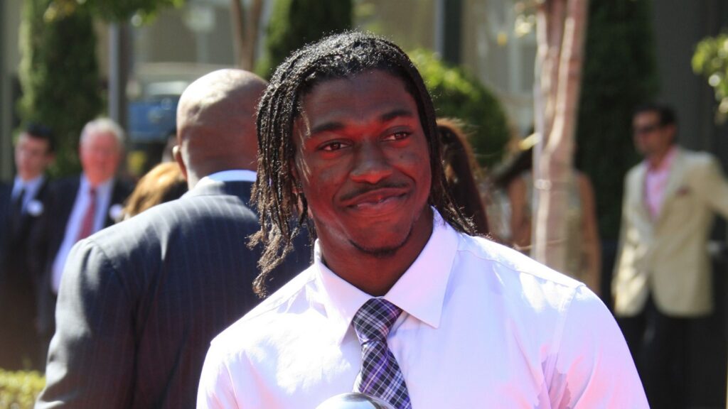 Robert Griffin III at an award show.