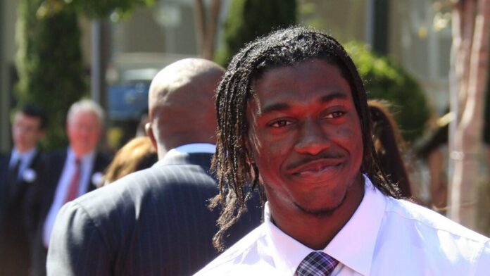 Robert Griffin III at an award show
