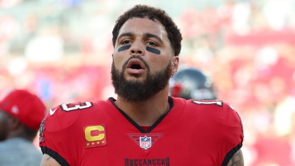 Mike Evans during an NFL game.