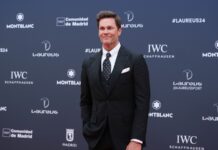 Tom Brady asks NFL about comeback despite Raiders ownership stake Tom Brady at an event.