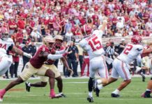 Ty Simpson’s limited experience sparks debate ahead of NFL Draft Ty Simpson in action during an NFL game.