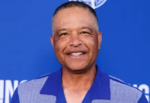 American baseball manager Dave Roberts arrives at kershaws challenge