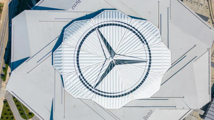 Mercedes-Benz Stadium in Atlanta