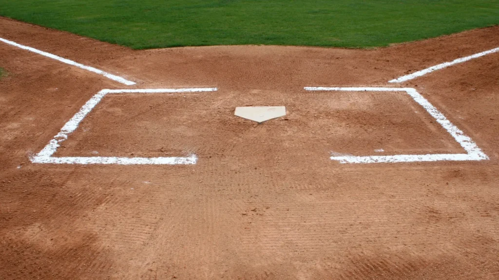 Baseball Field at Home Plate