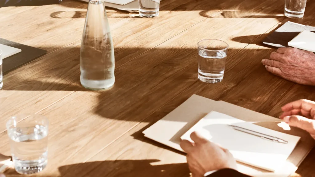 Business people working together