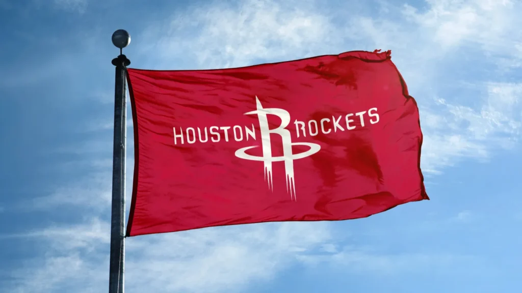 houston october 24 2017 waving flag on the