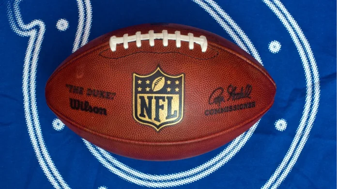 Indianapolis Colts logo with the official NFL football