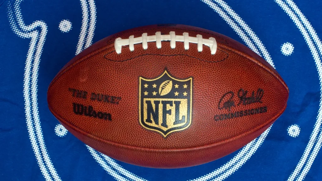Indianapolis Colts logo with the official NFL football