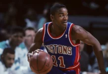 Why Detroit Pistons legend Isiah Thomas put rival Michael Jordan on his personal dream team lineup Isiah Thomas of New York Knicks