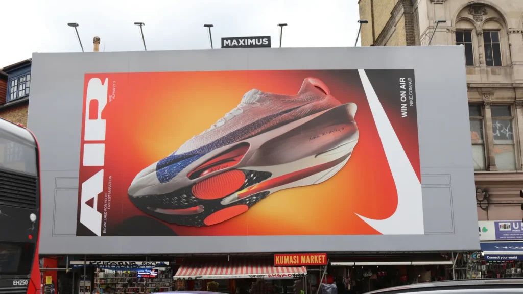 Advertising of Air Jordan