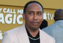 Stephen A Smith at an event