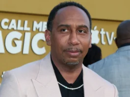 Stephen A Smith at an event