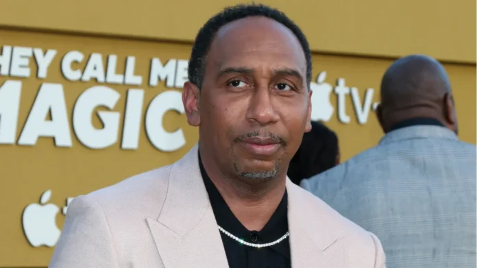 Stephen A Smith at an event