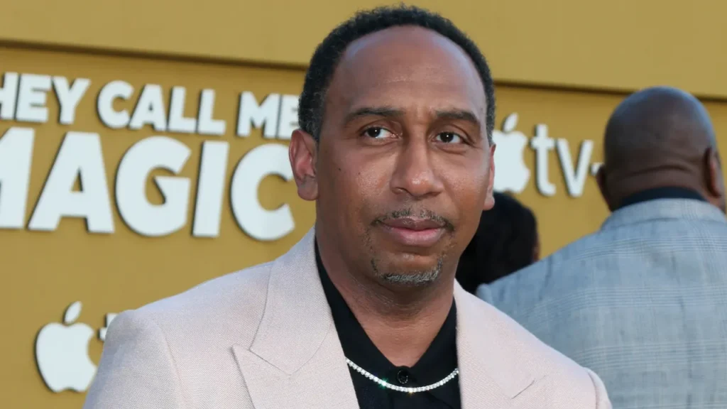 Stephen A Smith at an event