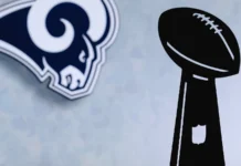 los angeles rams professional american football club silhouette of nfl