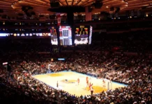 Historic Knicks win sparks memorable live TV reaction from Whoopi Goldberg Basketball match in Madison Square Garden