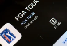Why the 2026 PGA Championship field announcement is fueling a major rivalry at Aronimink PGA tour app on a screen