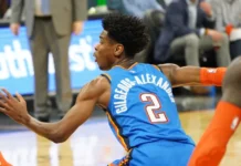 How Shai Gilgeous-Alexander made history by beating a scoring record many thought was impossible orlando magic host oklahoma city thunder at the amway center