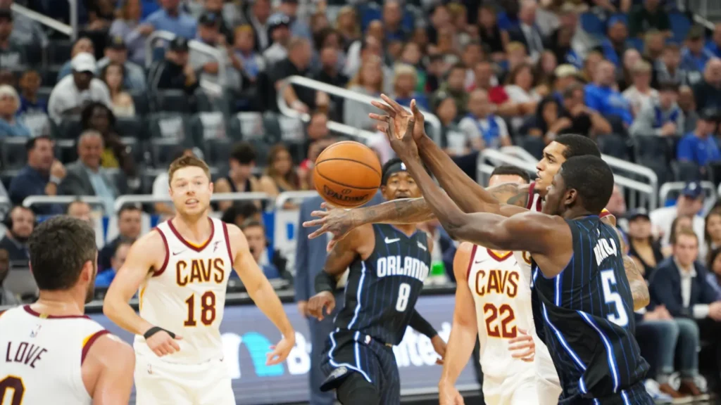 orlando magic host the cleveland cavaliers at the amway center