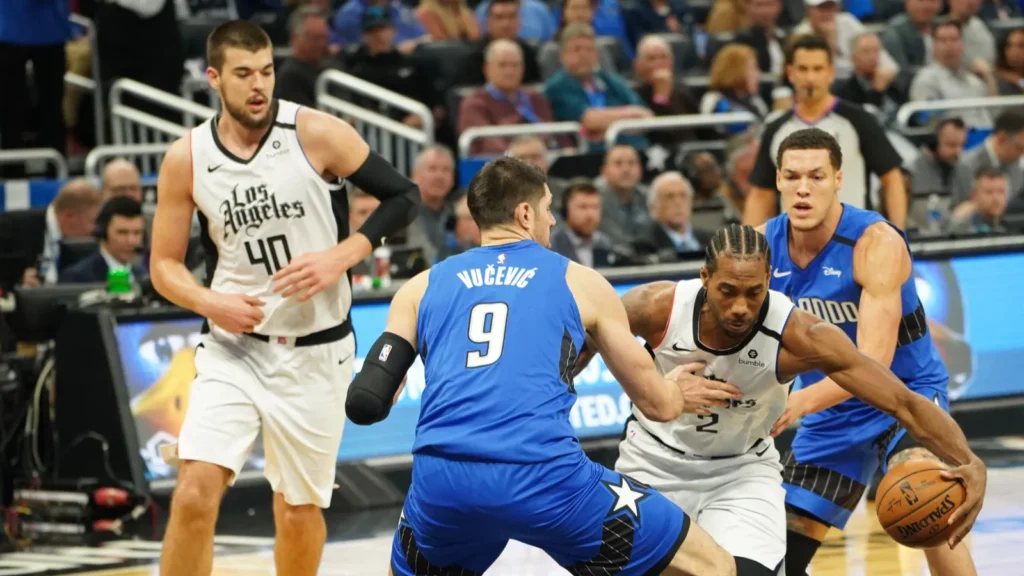 orlando magic host the la clippers at the amway center