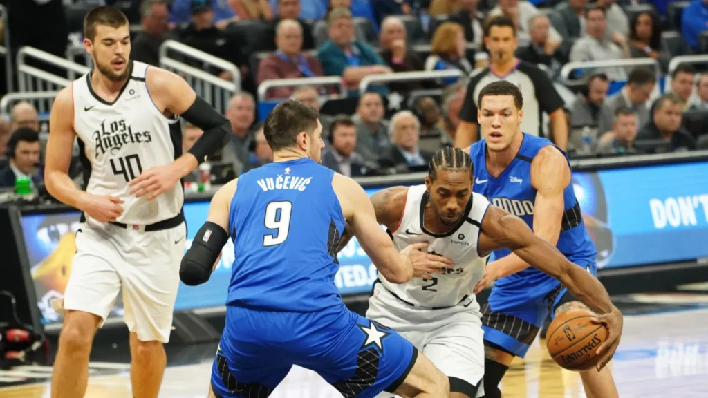 orlando magic host the la clippers at the amway center