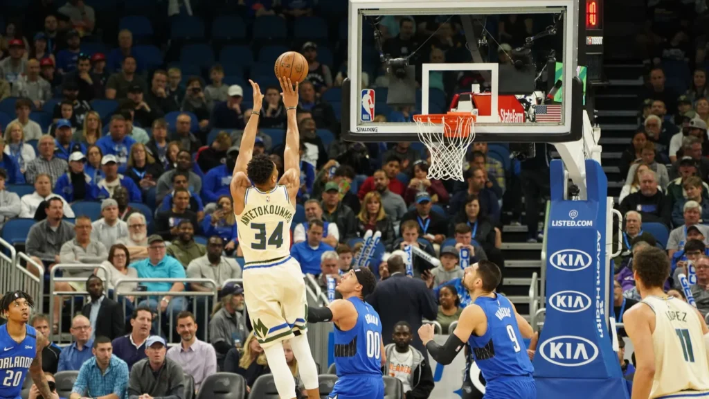orlando magic host the milwaukee bucks at the amway in