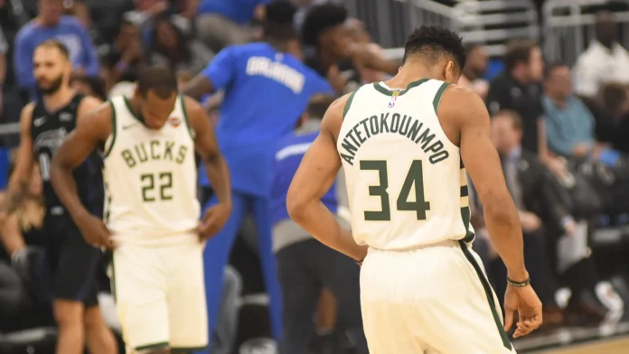 Milwaukee Bucks player Giannis Antetokounmpo