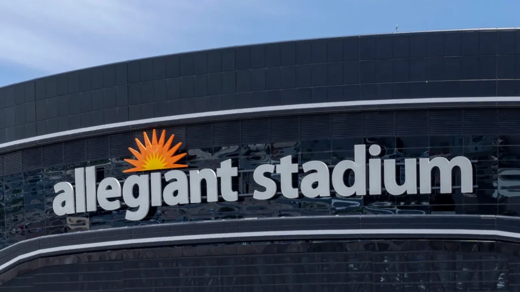 paradise nevada usa  may 31 2023 allegiant stadium in