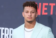 Patrick Mahomes at an event
