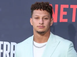 Patrick Mahomes at an event.