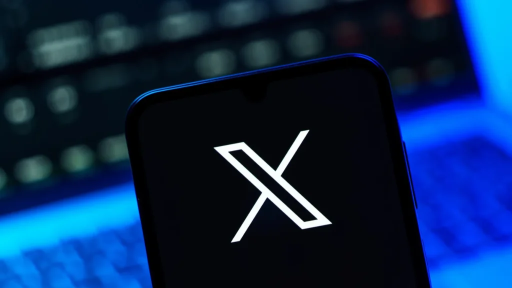 prague czechia  10 21 2024 smartphone on surface showing