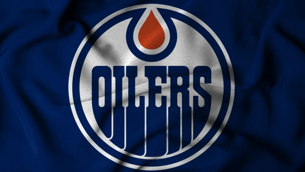 Edmonton Oilers logo.
