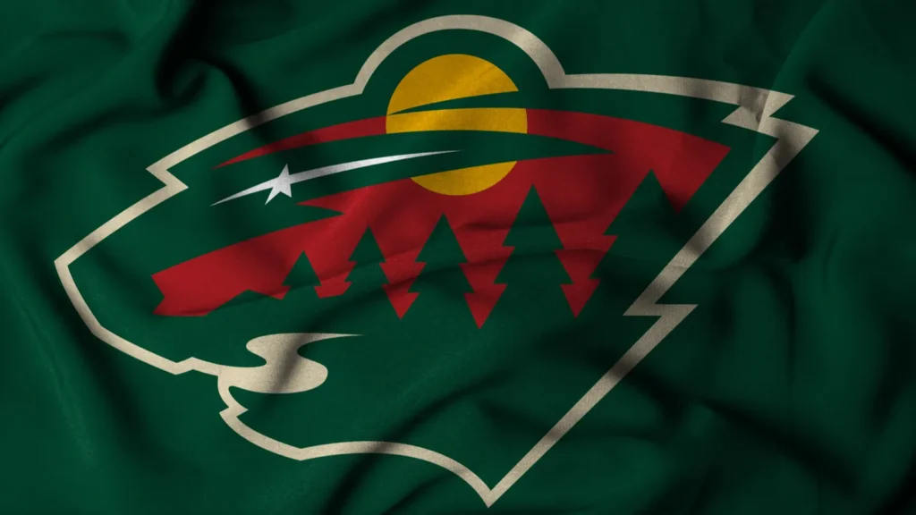 Minnesota Wild's logo on a fabric