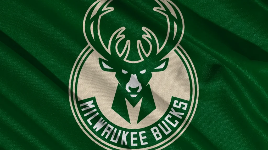 Milwaukee Bucks' logo on a fabric