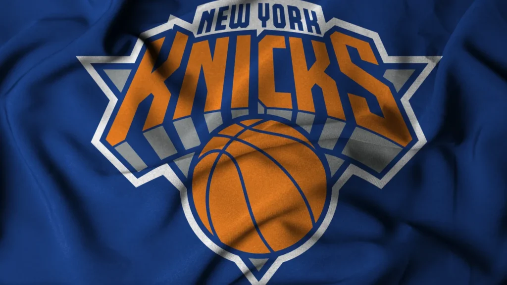 New York Knicks' logo on a fabric