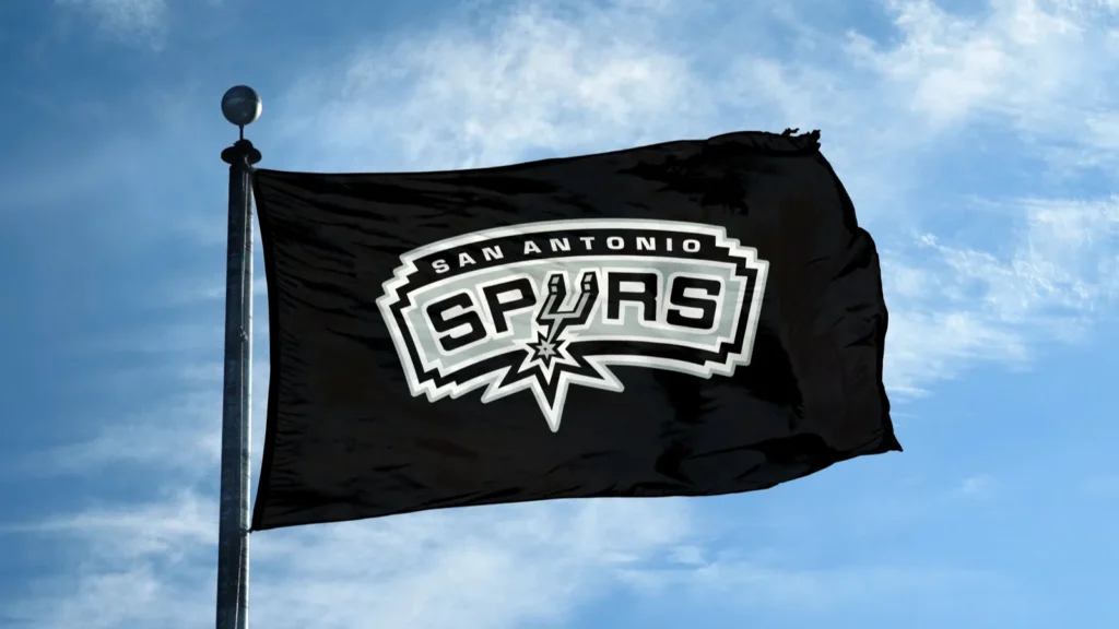 san antonio october 24 2017 waving flag on