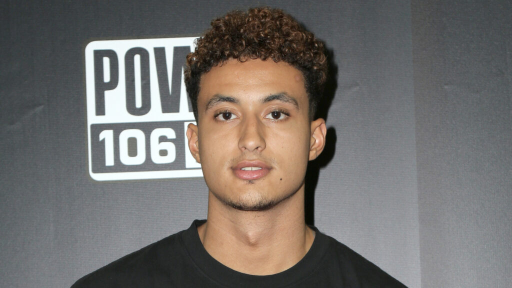 Kyle Kuzma at the Monster Energy $50K Charity Challenge Celebrity Basketball Game