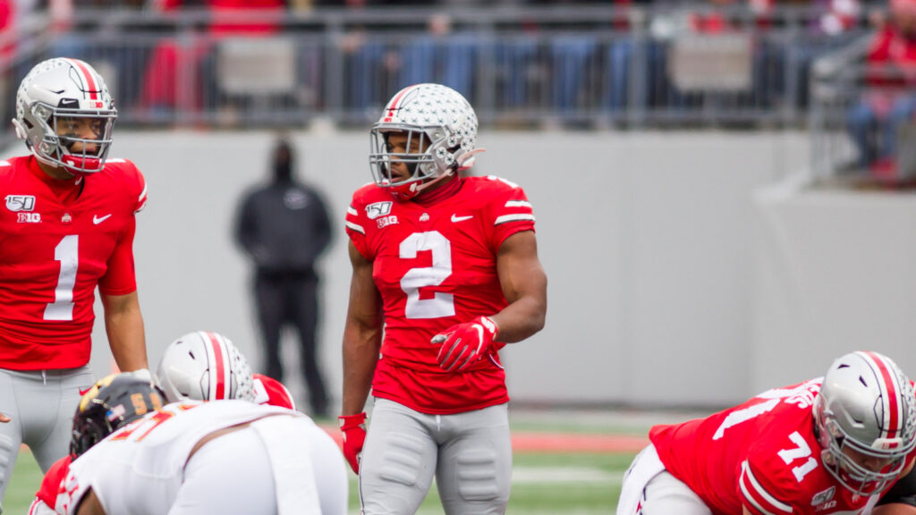 Caleb Downs in action