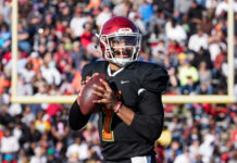 Quarterback Jalen Hurts