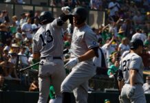 How Aaron Judge just secured his legacy among the greatest Yankees of all time Aaron Judge celebrating with his team