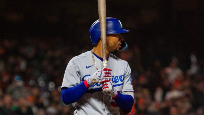 Los Angeles Dodgers outfielder Mookie Betts