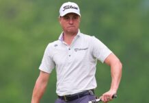 Justin Thomas at the golf club.